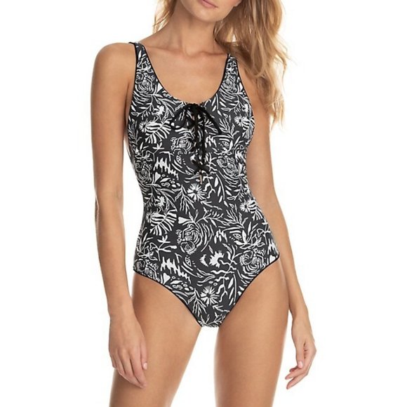 NWT Maaji Lace-Up REVERSIBLE One Piece - Picture 1 of 12